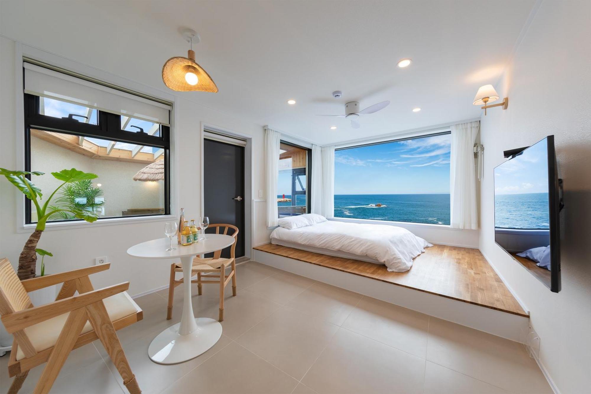 Gangneung Hue Pension Ocean View, Spa, Couple Ruang foto